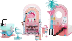 LOL Surprise Salon & Spa Playset with 65  Surprises - Waterfall, Mirror, 360 Play, Holiday Gift for Kids 4  Years