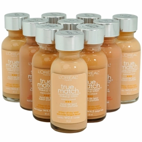 Loreal True Match Super Blendable Makeup Assorted - Wholesale 10 Units (LTMSASS)
