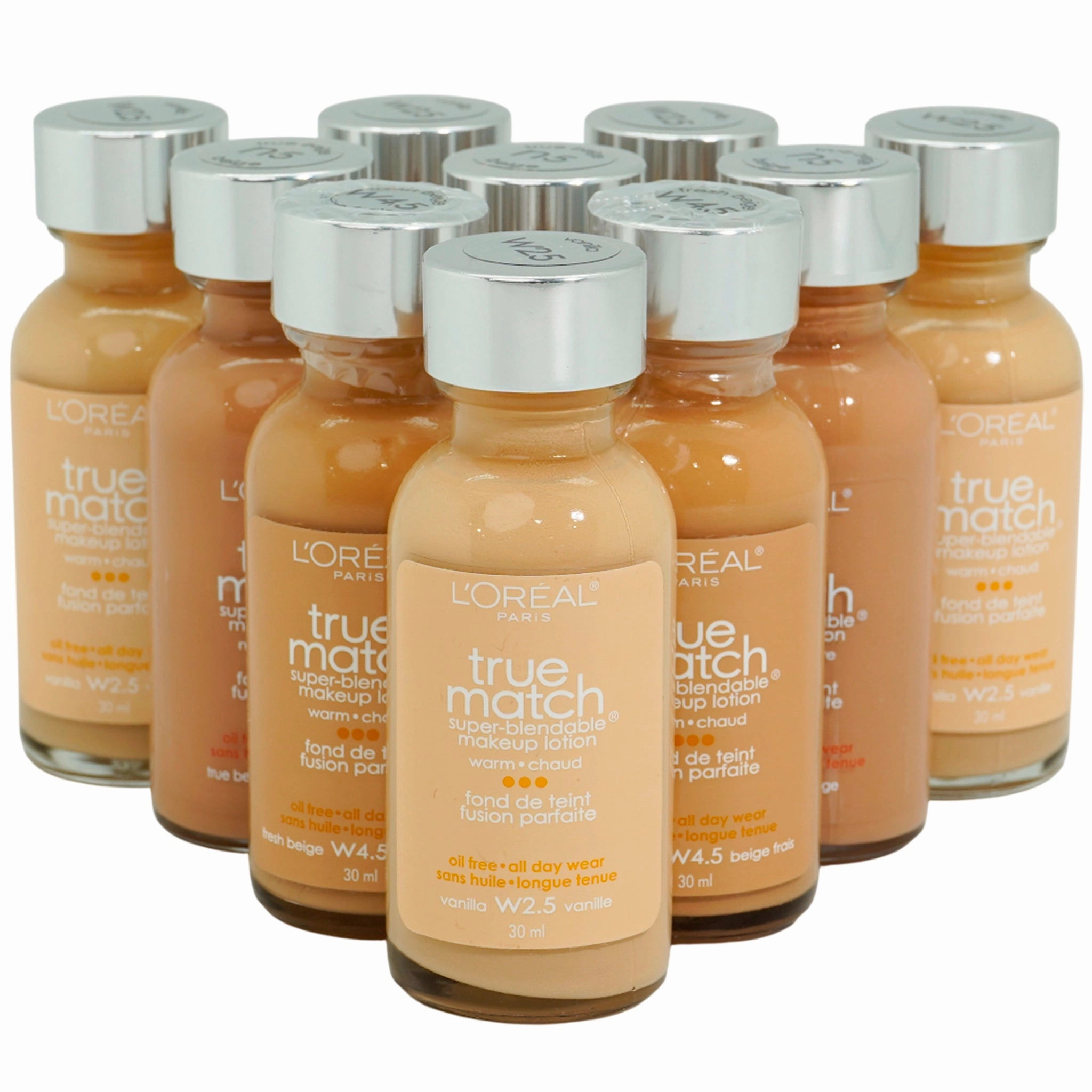 Loreal True Match Super Blendable Makeup Assorted - Wholesale 10 Units (LTMSASS)