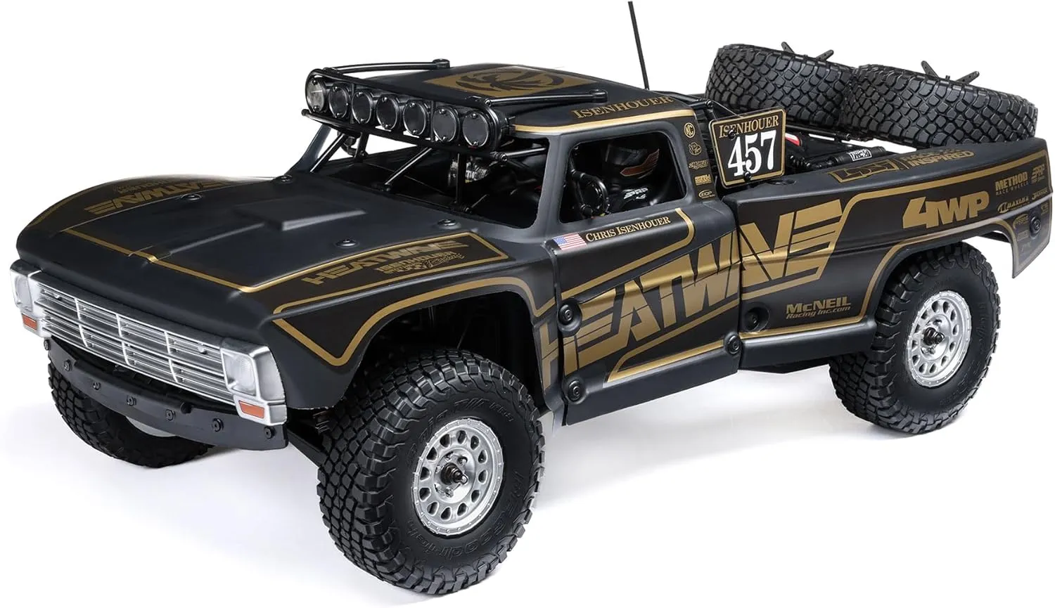 Losi Baja Rey 2.0 1/10 4 Wheel Drive BL RTR Heat Wave LOS03049