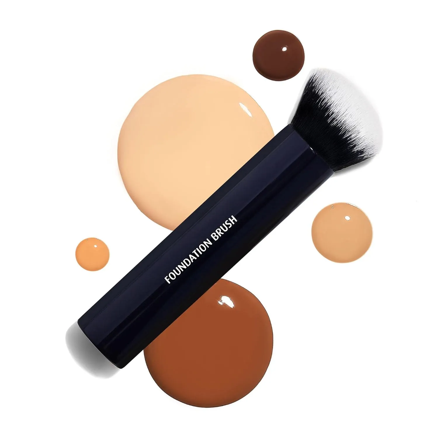 Lune Aster Foundation Brush - High-performance, vegan Foundation Brush.