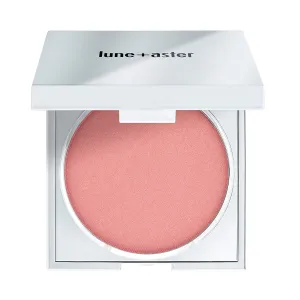 Lune Aster SuperStar Blush - Universally flattering peachy-pink vegan blush creates a healthy flush of color