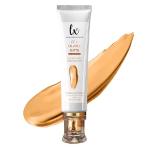 Lx Blend CC  Cream | Oil-Free Matte Foundation with SPF 40 | Full Coverage, Anti-Aging, Long-Wear Hydrating Makeup for Oily Skin | Fragrance-Free, Shine Control, 1.08 FL OZ