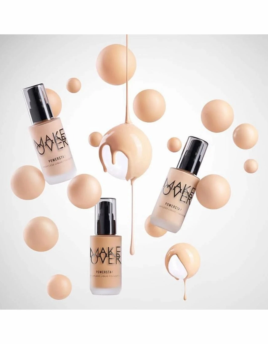 Make Over Powerstay Weightless Liquid Foundation W32 Warm Beige 33 ml