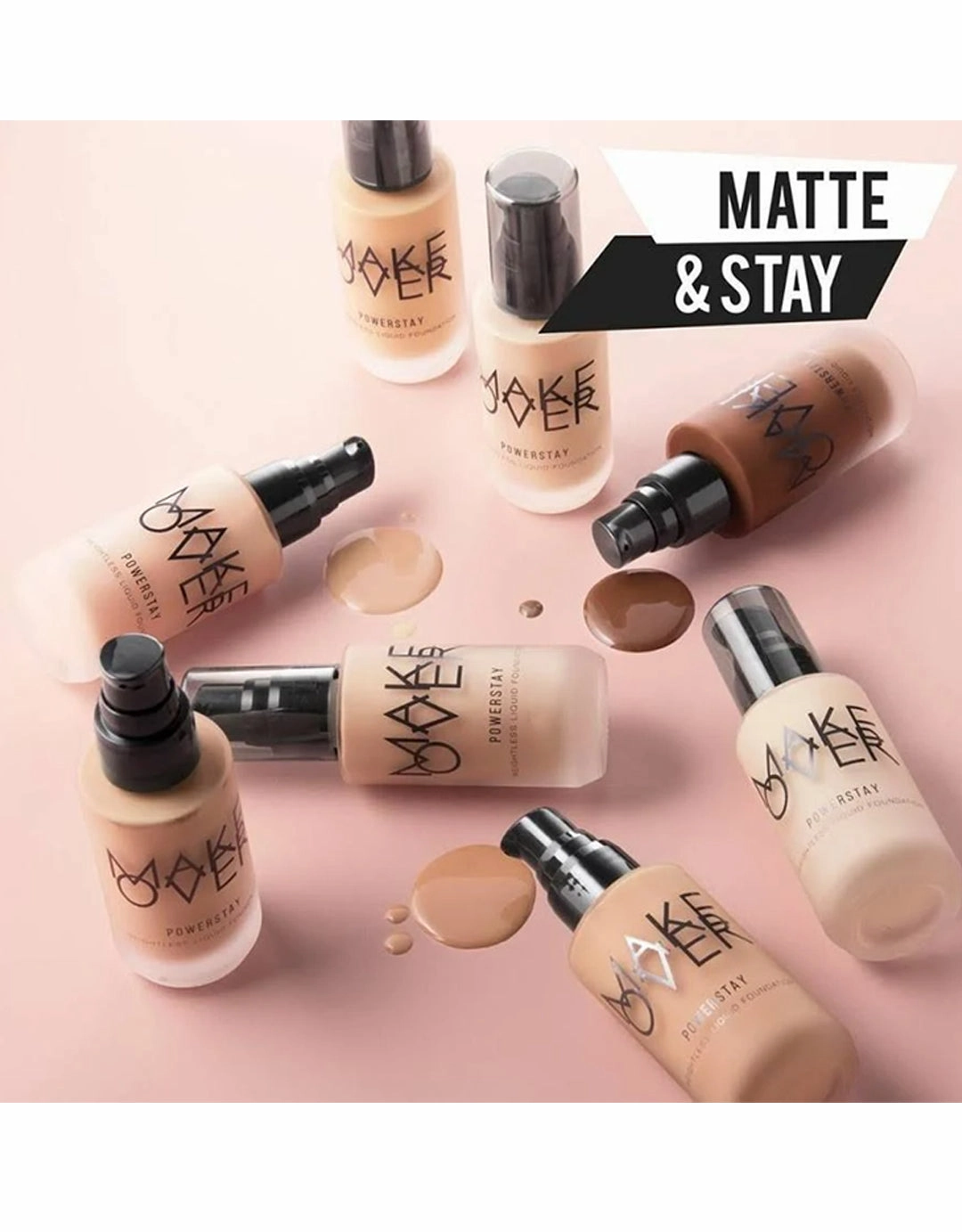 Make Over Powerstay Weightless Liquid Foundation W32 Warm Beige 33 ml