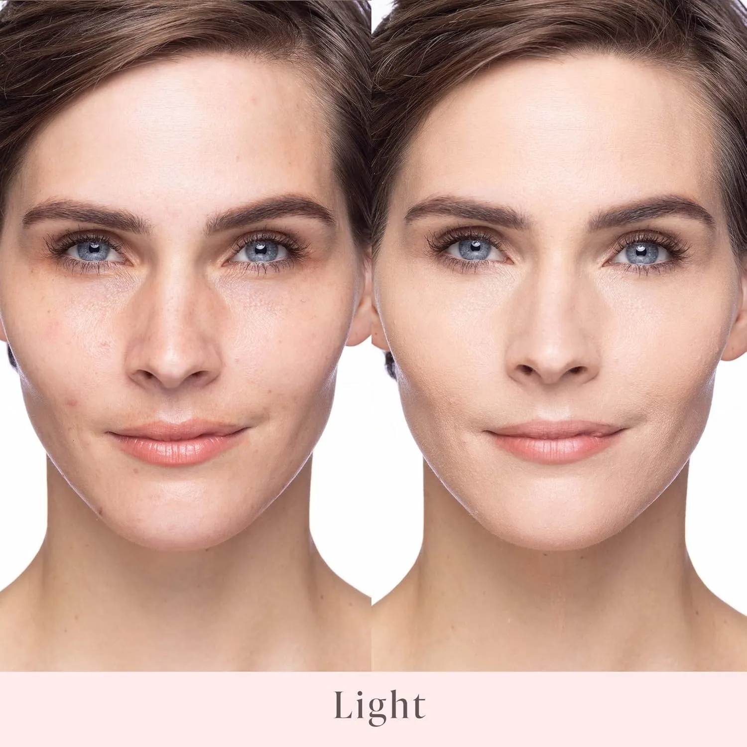 Mally Beauty Soft as Silk Powder Foundation - Fair - Buildable Light to Medium Coverage - Lightweight Matte Finish