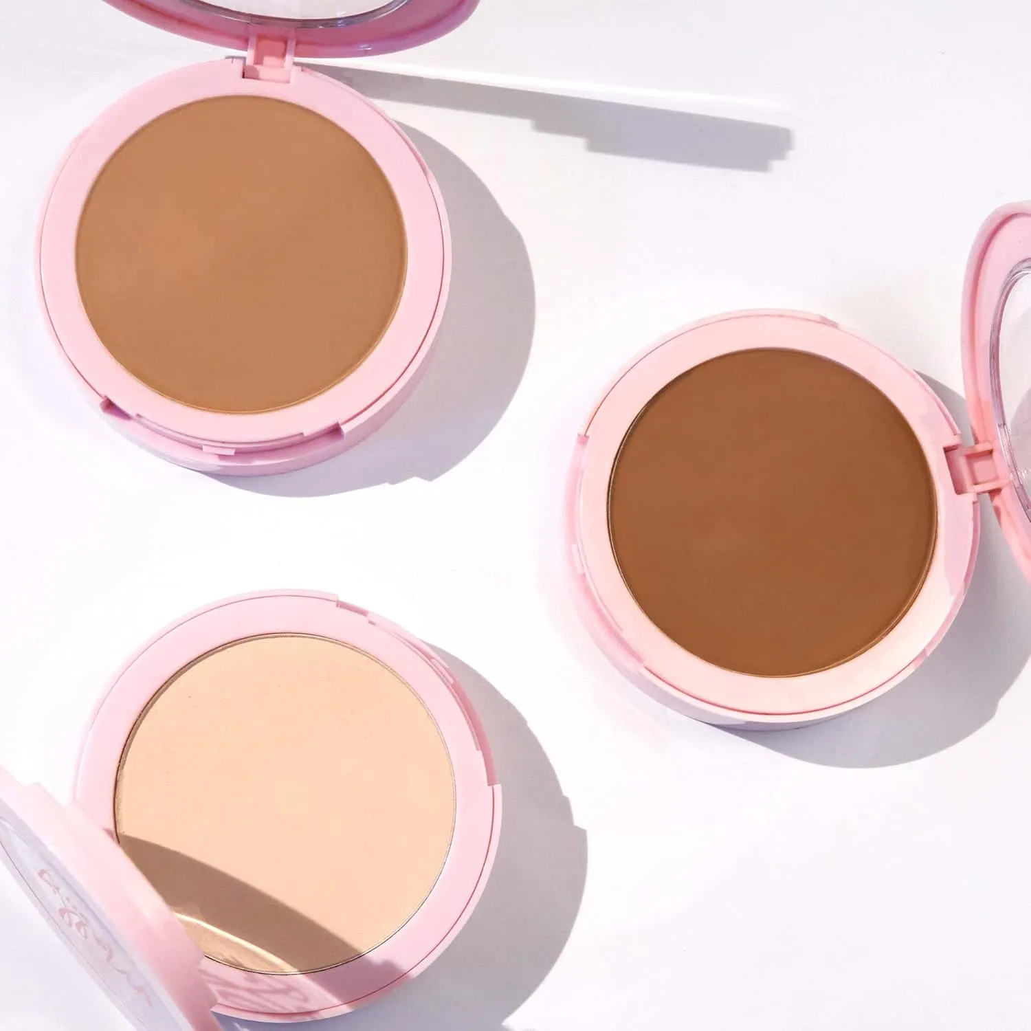 Mally Beauty Soft as Silk Powder Foundation - Fair - Buildable Light to Medium Coverage - Lightweight Matte Finish