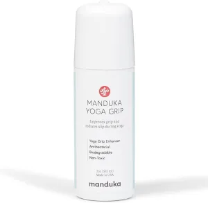 Manduka Yoga Grip Gel - Improves Grip and Reduces Slip, Beginner Support, Easy Clean, Non Stick, Non Toxic, 2oz (57ml)