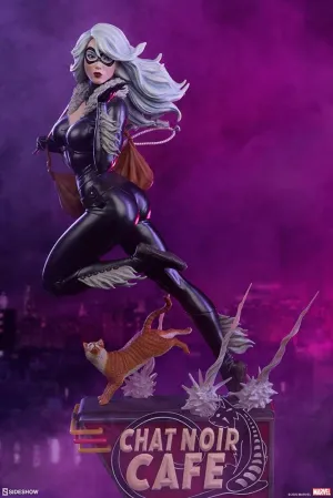 Marvel Collectible 16 Inch Statue Figure Mark Brooks Artist Series - Black Cat Sideshow 300704