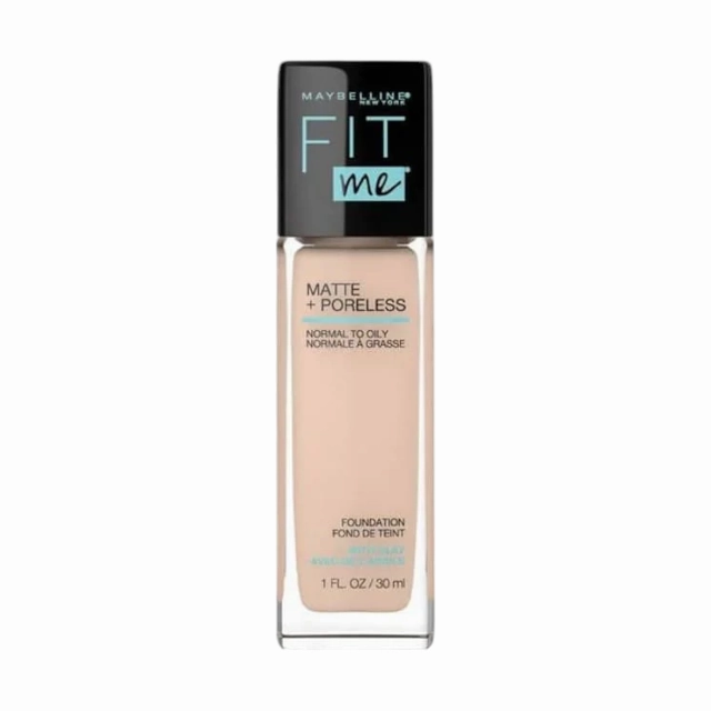 Maybelline Fit Me Matte   Poreless Foundation Normal Oily 120 Classic Ivory