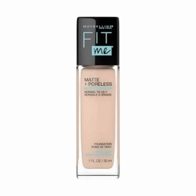 Maybelline Fit Me Matte   Poreless Foundation Normal Oily 120 Classic Ivory