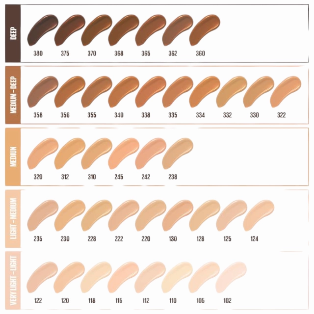 Maybelline Fit Me Matte   Poreless Foundation Normal Oily 120 Classic Ivory