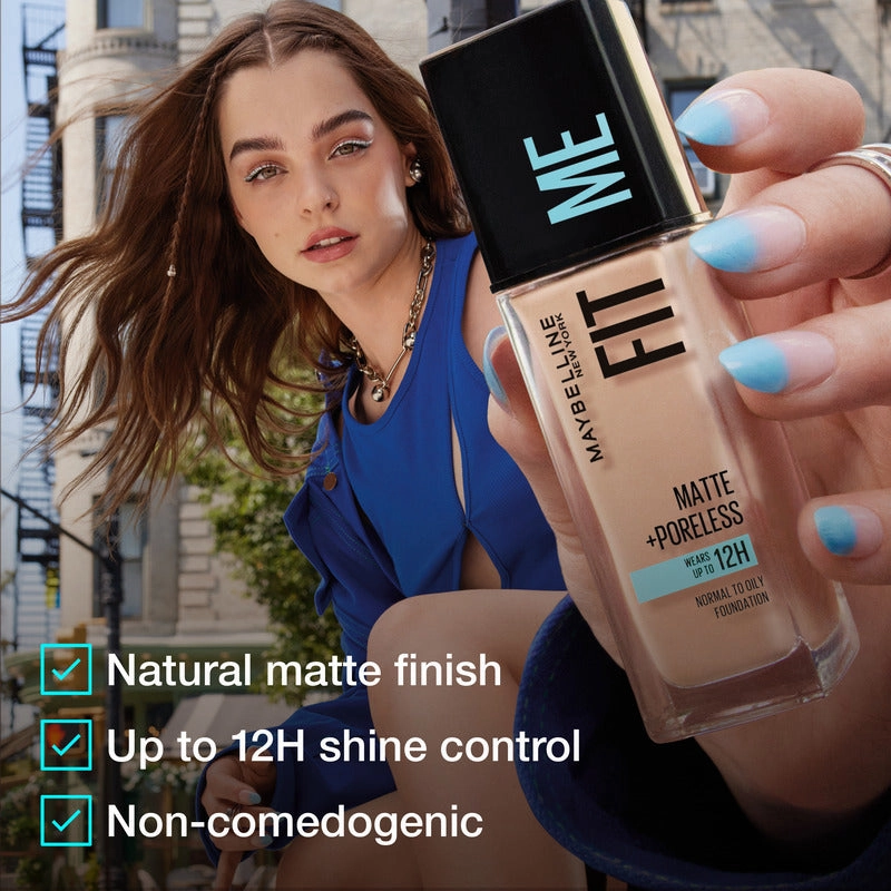 Maybelline Fit Me Matte & Poreless Mattifying Liquid Foundation - 360 Mocha