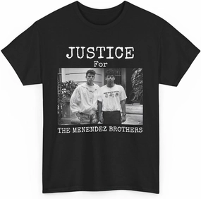 Menendez Brothers T Shirt, Justice for The Menendez Brothers, Monsters, Erik Lyle, Free Erik and Lyle, Nicholas Chavez