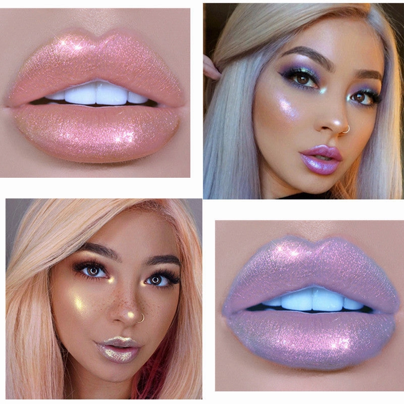 Mermaid Glitter Lipstick Waterproof