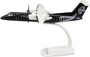Metal Aircraft Model 1/100 Scale for Dash8-Q300 Zealand Aircraft ABS Assembly Plane Model Airplanes for Collection Aviation Enthusiasts