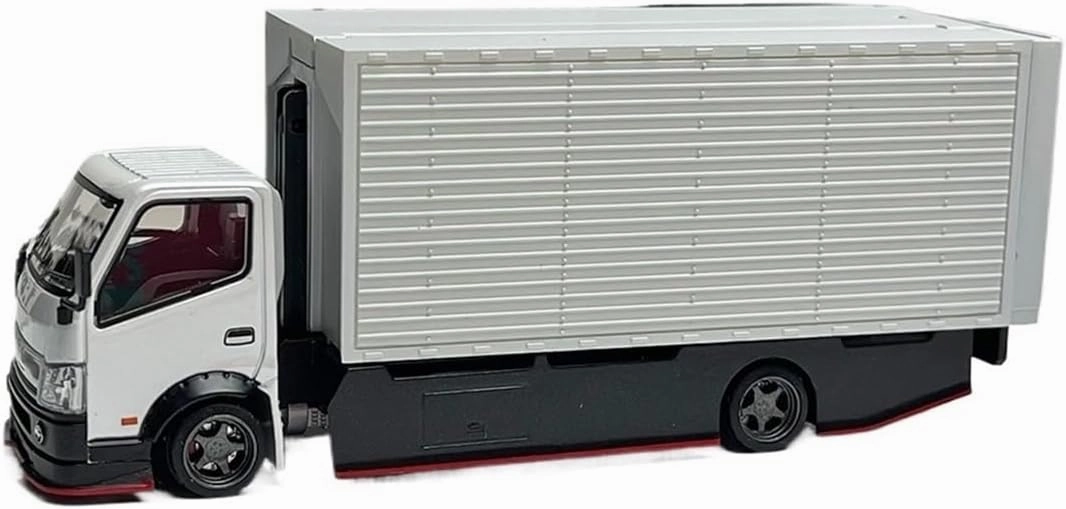 Metal Die Cast Toy Cars 1:64 for Truck H300 Wing Custom Full-Length Container Trailer Transport Vehicle Model for Home Or Office Décor