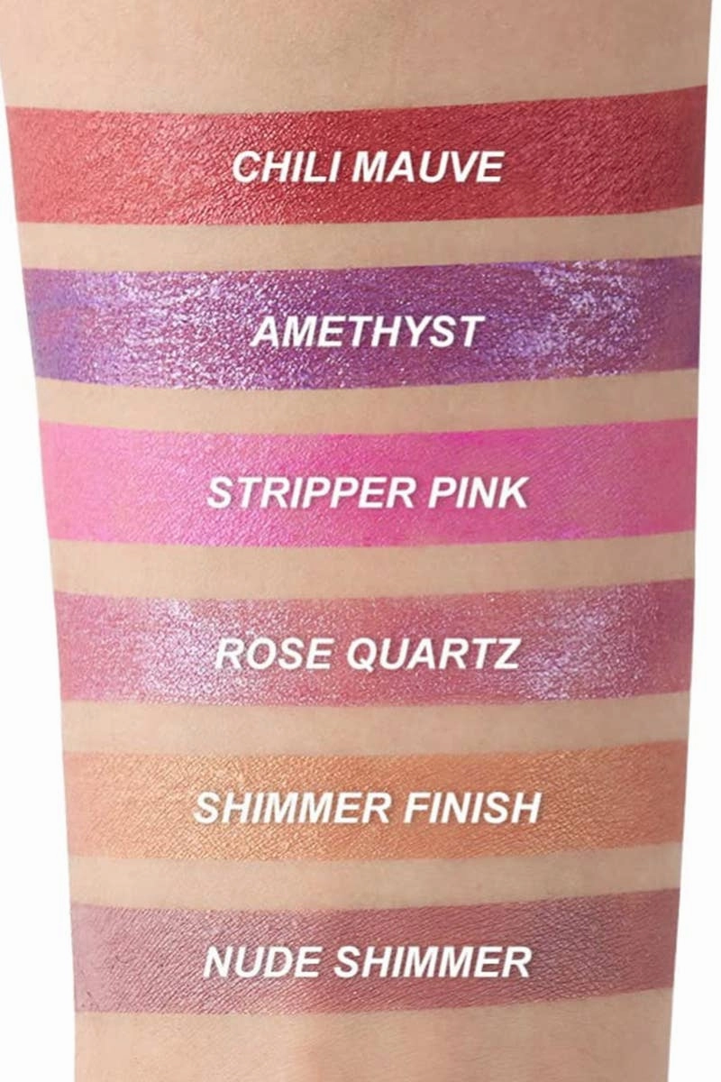Metallic Glitter Shimmer Novelty Liquid Lipstick