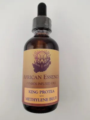 Methylene Blue Skin Serum, African Protea Skin Serum for Age-Tempering, Hydration, Moisturizing, Free-Radical Gathering