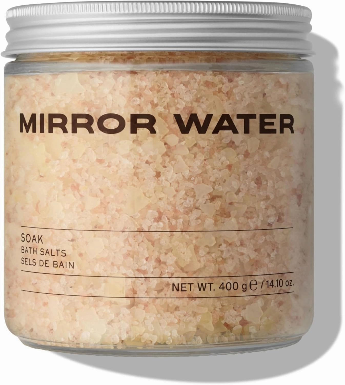 Mirror Water - Soak Bath Salts | Himalayan   Magnesium Salts | Vegan, Cruelty-Free | Sulfate   Phthalate   Paraben Free (400 g)