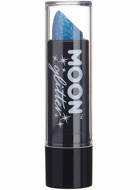 Moon Glitter Holographic Blue Glitter Lipstick