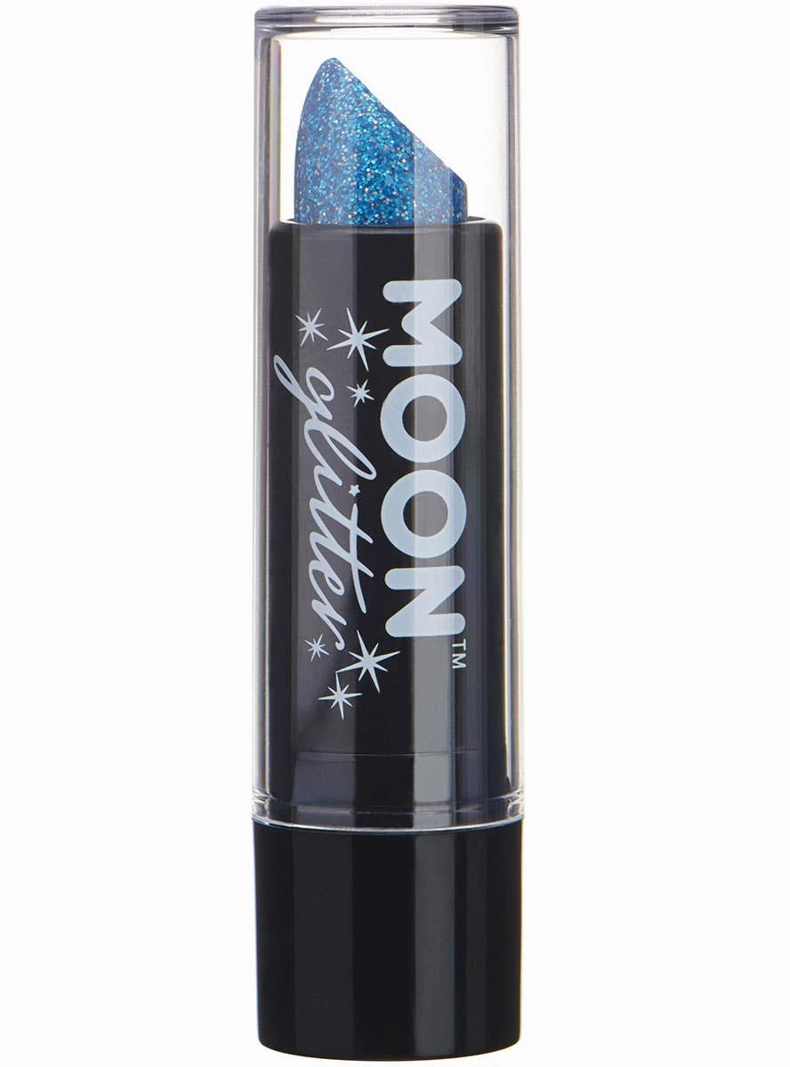 Moon Glitter Holographic Blue Glitter Lipstick