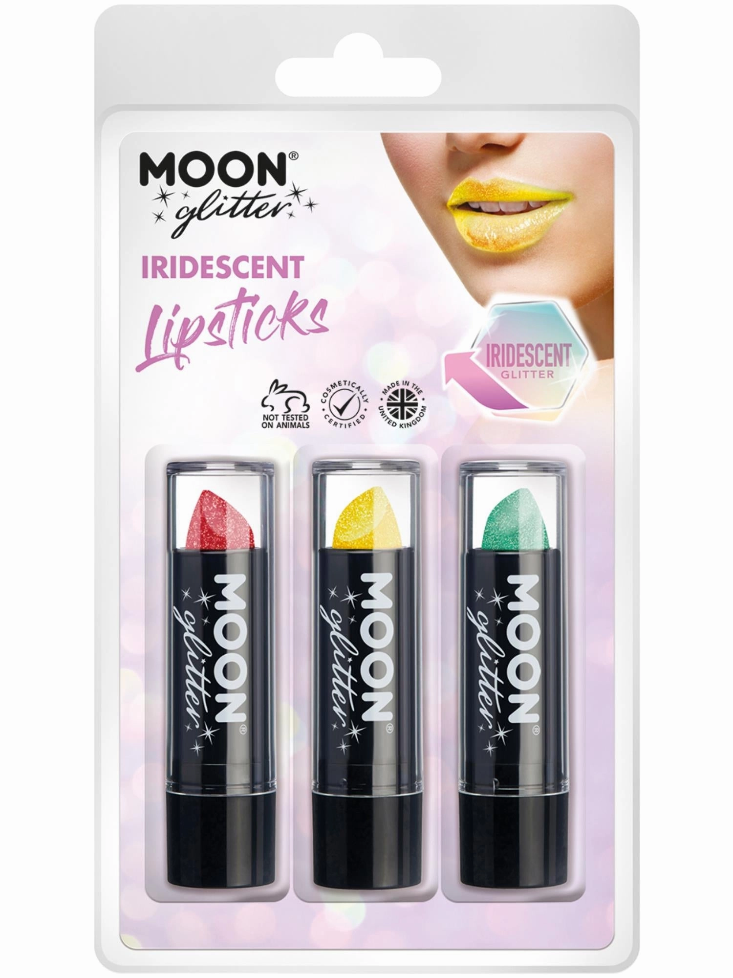 Moon Glitter Iridescent Glitter Lipstick,   Wholesale