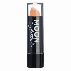 Moon Glitter Iridescent Glitter Lipstick Orange G26528 Costume Make Up