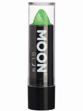 Moon Glow - Neon UV Glitter Lipstick, Green  Wholesale