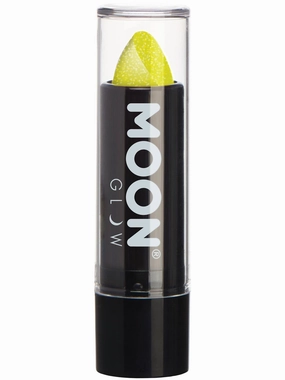 Moon Glow - Neon UV Glitter Lipstick, Yellow  Wholesale