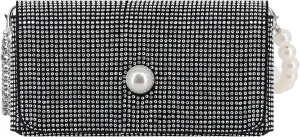 Naimo Bling Crystal Rhinestone Crossbody Bag Diamond Evening Clutch Envelope Handbag Cell Phone Purse for Party Prom