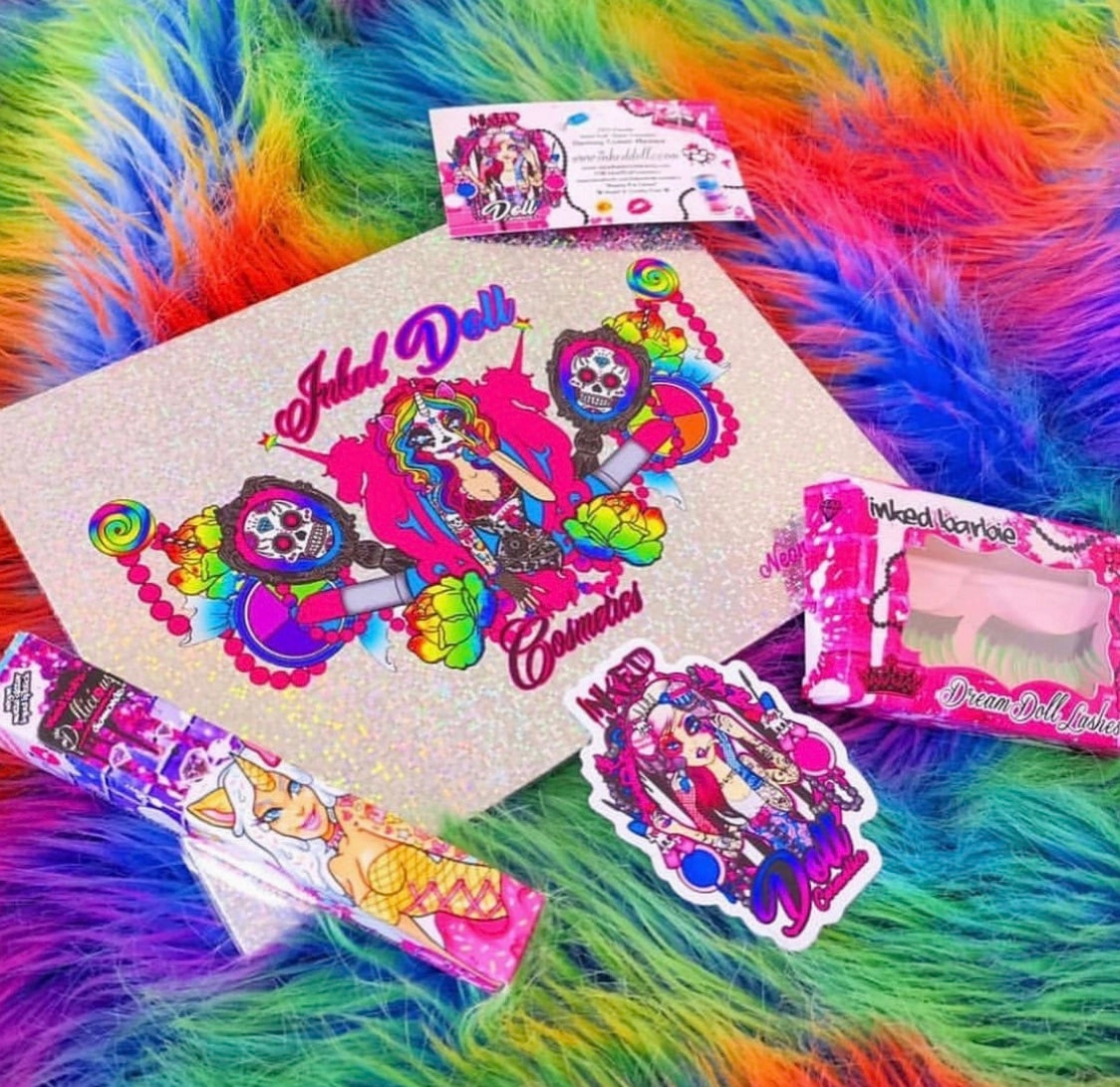 NEON LIGHTS (24PC) *BLACKLIGHT!* Pigment/Glitter Pallete!