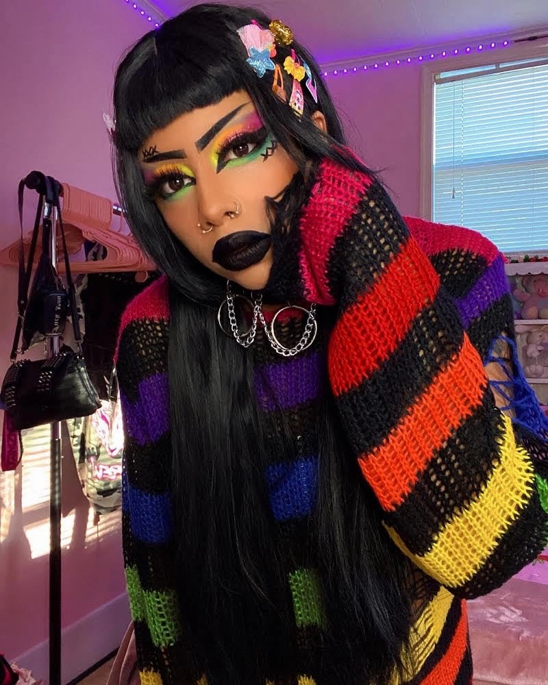 NEON LIGHTS (24PC) *BLACKLIGHT!* Pigment/Glitter Pallete!