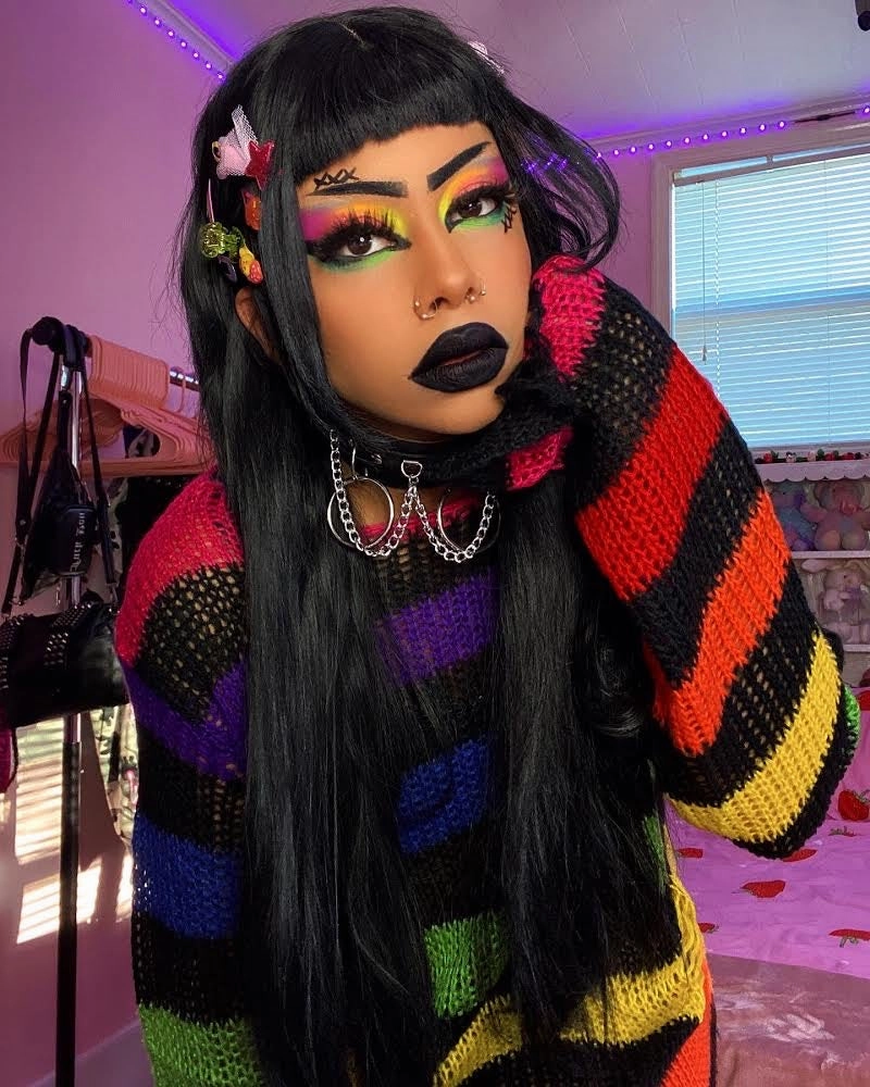 NEON LIGHTS (24PC) *BLACKLIGHT!* Pigment/Glitter Pallete!