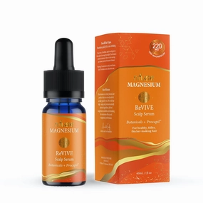 nfuse Hair Growth Serum, REVIVE Magnesium Scalp Serum for Thicker, Healthy-Looking Hair with Peptides and Botanicals l Strengthens Hair Follicle for Shiner Fuller Hair