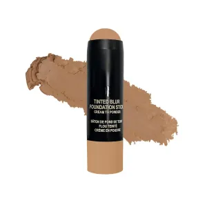 Nudestix Nudies Tinted Blur Foundation Stick, Matte Cream Powder Multitask Makeup to Tint, Blur, Blot Skin and Sculpt Face, Lightweight, Natural Matte Finish, 0.2 fl oz (6.2 g)