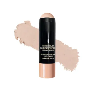 Nudestix Nudies Tinted Blur Foundation Stick, Matte Cream Powder Multitask Makeup to Tint, Blur, Blot Skin and Sculpt Face, Lightweight, Natural Matte Finish, 0.2 fl oz (6.2 g)