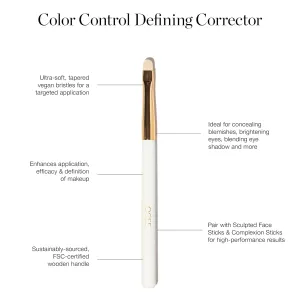 Ogee Makeup Brush Set - Includes Professional Quality Foundation Blender Brush, Ultra-Soft, Precision Brush & Makeup Brush Cleaner