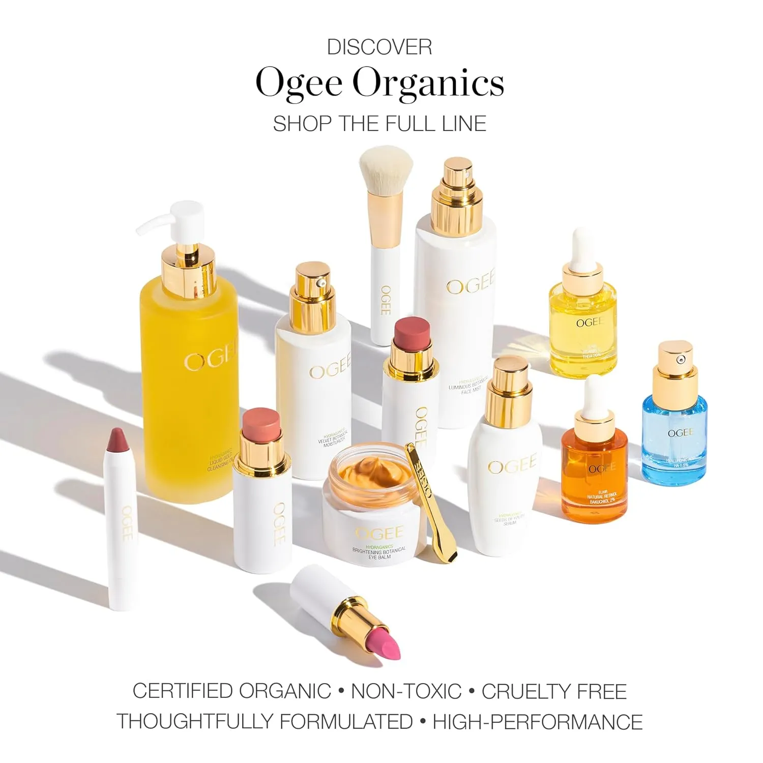 Ogee Sculpted Complexion Foundation Stick (Mahogany 14.5N - Deep Cocoa, Rich Undertones) Full Coverage Foundation Makeup - Instantly Balance & Even Complexion - 70% Organic Ingredients