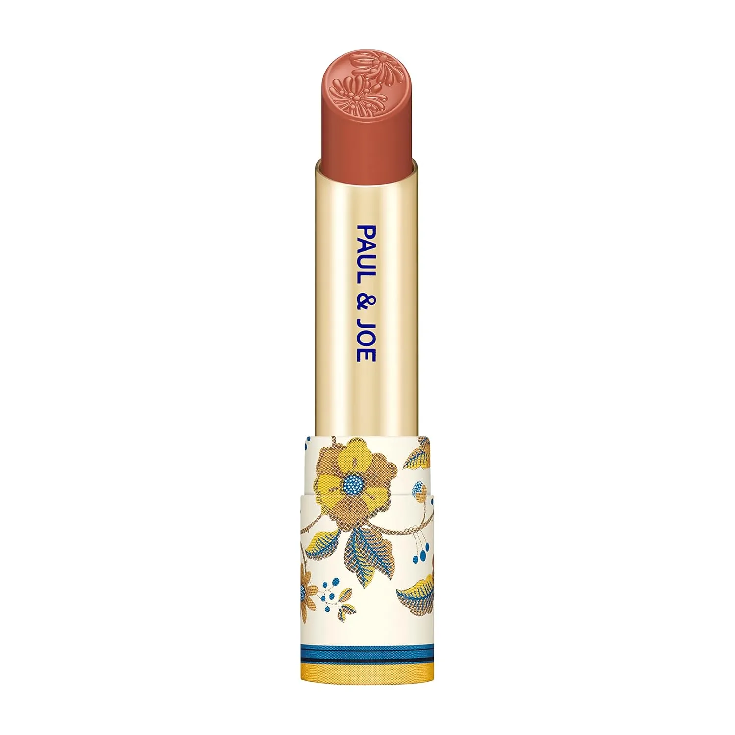 PAUL & JOE Lipstick CS 129 - Case Sold Separately - Refill Only - Limited Autumn Collection - Long Lasting for Highly-Pigmented Lip Color - Marrons Chauds - Sweet-Warm Chestnut Brown - 0.12 oz.