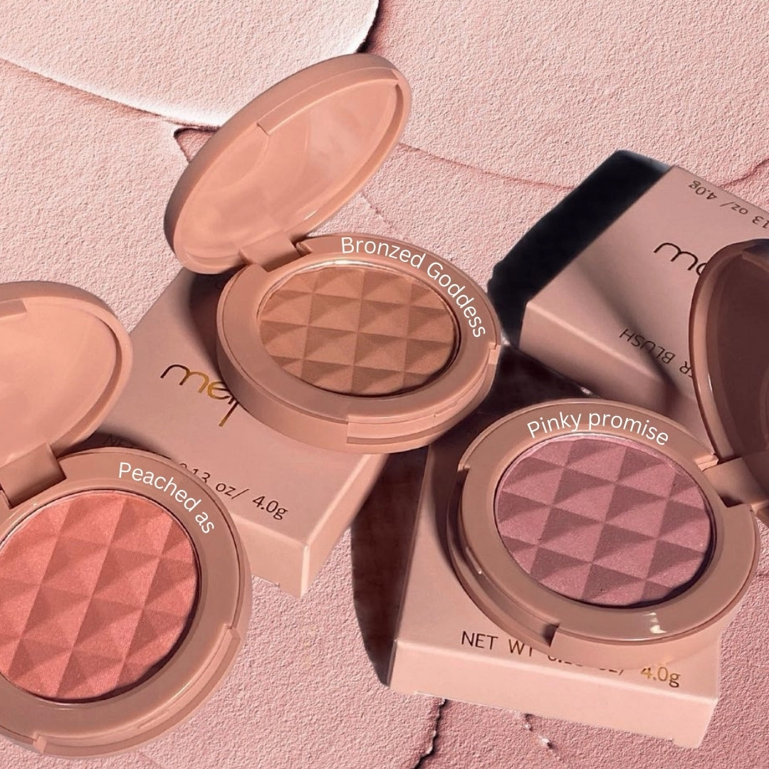 Peached As Powder Blush