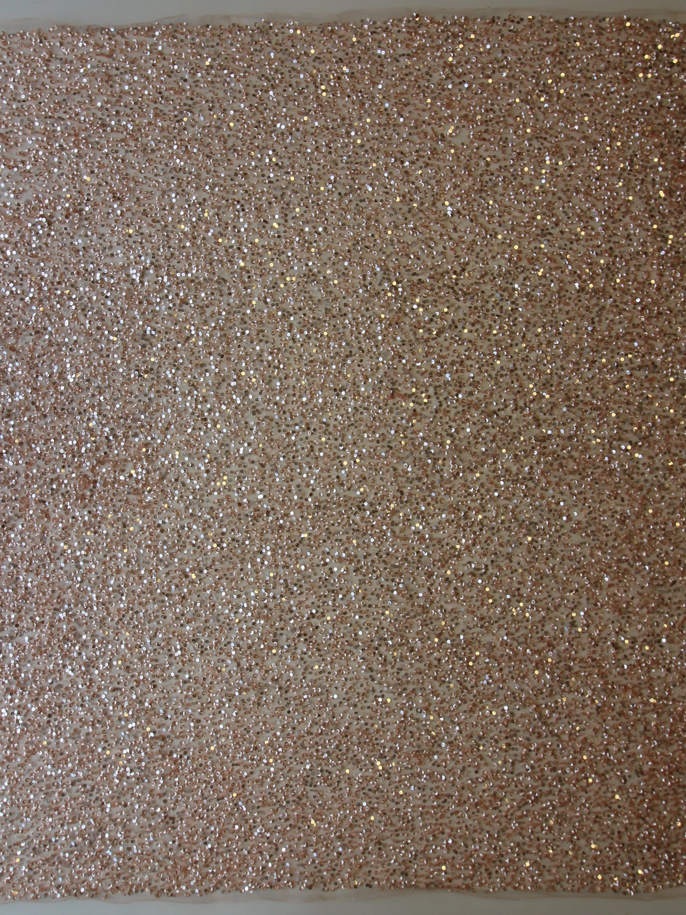 Pink Sequinned Lace - Steffi