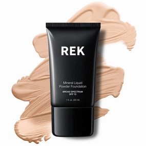 Porcelain | Mineral Liquid Powder Foundation with SPF 15 | REK Cosmetics