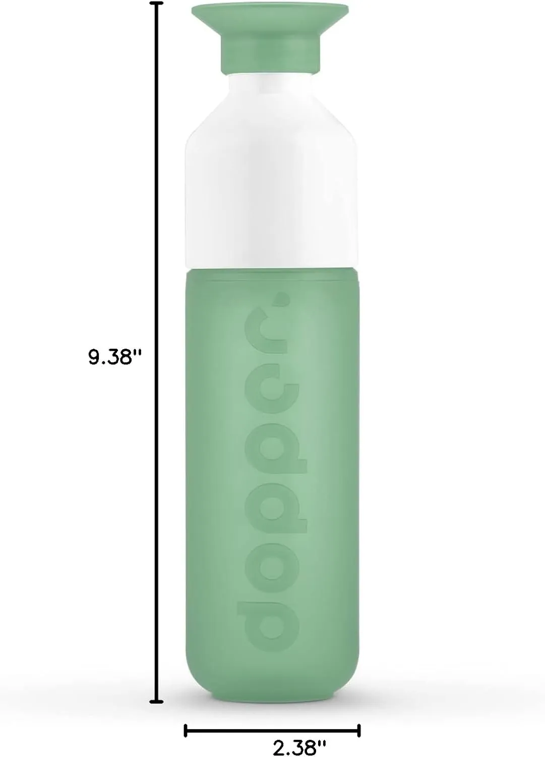Preserve Dopper Water Bottle, 15.25 Ounce, Moody Mint