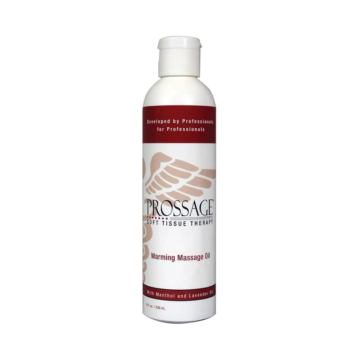 Prossage Heat Warming Relief Massage Oil for Therapuetic Massages, Deep Tissue Massages, and Aromatherapy, Topical Reliever, 8 Ounce Bottle