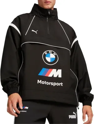 PUMA Mens Bmw Mms Race Jacket Athletic Outerwear Casual - Black - Size L
