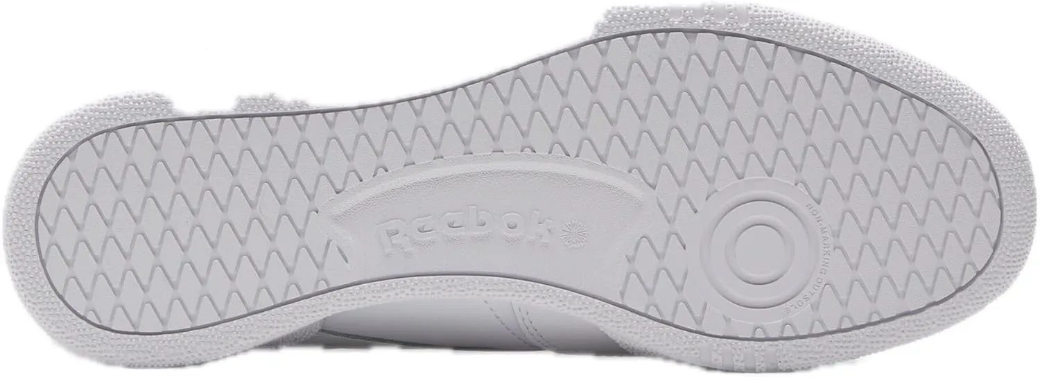Reebok Mens Classic Cushioned Footbed Faux Leather Running & Training Shoes