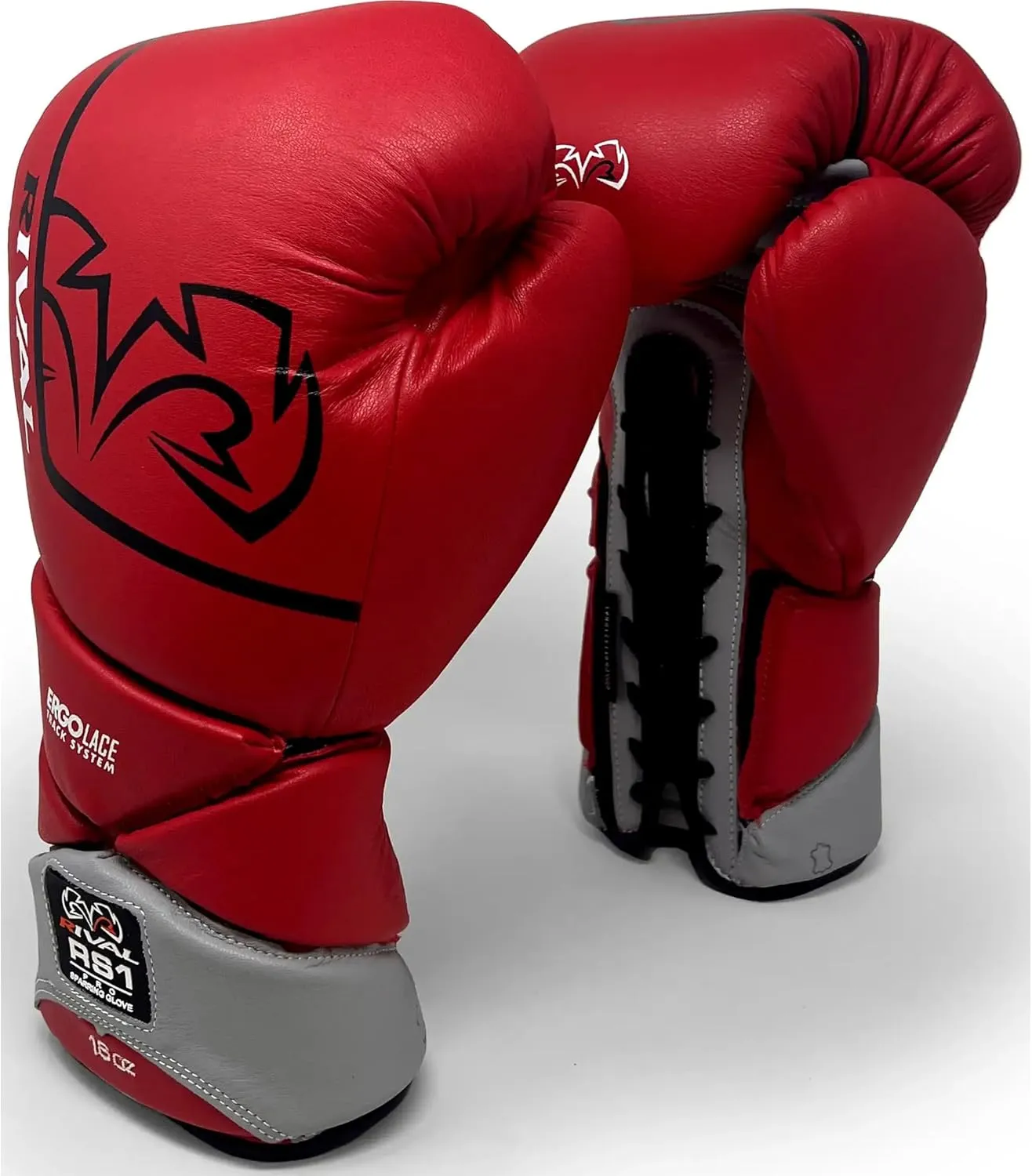 RIVAL Boxing RS1 Pro Sparring Gloves, 20th Anniversary Edition, Dynamic X-Shaped Lacing System with a 15 Degree Angled Lace Track