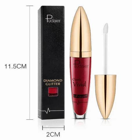 Royaleva No-Transfer Liquid Glitter Lipstick 8 Hour Shine