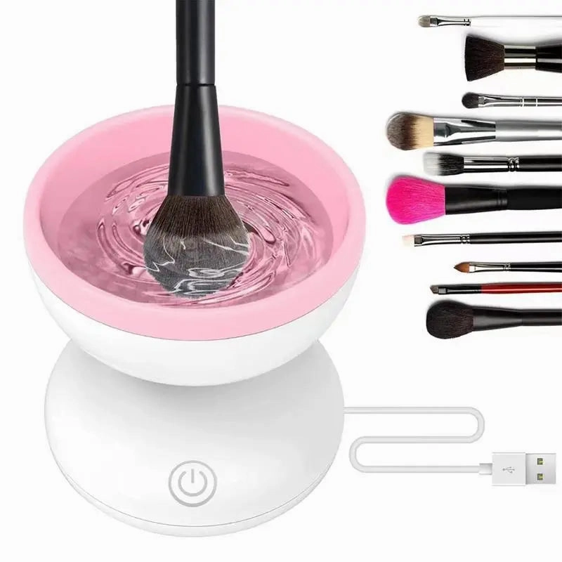 Royallure Electric Makeup Brush Cleaner – Ultra-Fast Automatic Spinner for Deep Cleaning & Hygiene